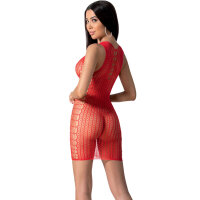 Passion Bodystocking Minikleid Onesize rot