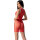 Passion Bodystocking Minikleid Onesize rot