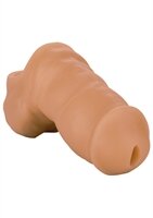CalExotics Packer Gear Ultra Soft Silicone STP Caramel 7,5 cm