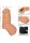 CalExotics Packer Gear Ultra Soft Silicone STP Caramel 7,5 cm