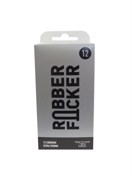 Mister B RubberFucker Condoms 12 Pack