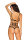 Bravelle Bra, Garter, Cl Thong Black S/M - L/XL