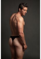 Luca Star Thong - Black - S/M