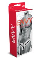 Envy Bulge Thong White S/M - L/XL