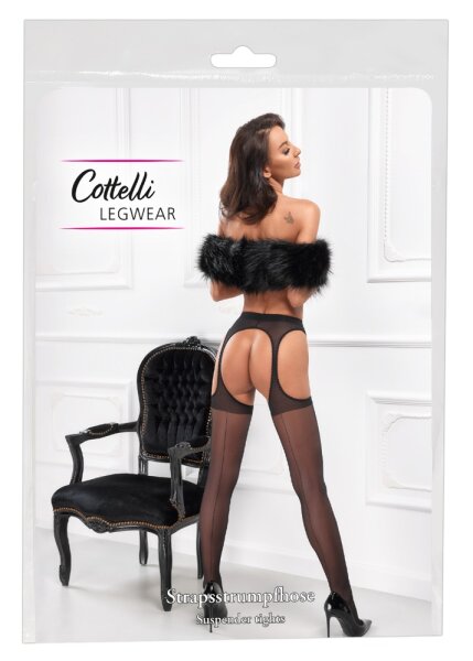 Cottelli LEGWARE - Suspender Stockings black 2