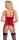 Cottelli LINGERIE - Cami Suspenders red S