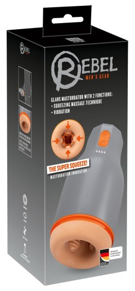 Rebel Glans Masturbator 2 Functions