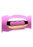 XR Brands U-Pulse Pulsating Vibro Strap-On pink