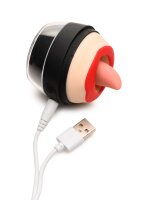 XR Brands Lady Licker Stimulator Zunge mit Vibration schwarz