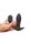 Thunder Plugs Rim Slide Sliding Ring Silicone Butt Plug Black
