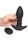 Thunder Plugs Rim Slide Sliding Ring Silicone Butt Plug Black