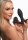Thunder Plugs Rim Slide Sliding Ring Silicone Butt Plug Black
