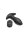 Thunder Plugs Rim Slide Sliding Ring Silicone Butt Plug Black