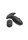 Thunder Plugs Butt Slider Sliding Ring Silicone Missile Plug Black