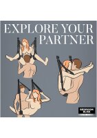 XR Brands Lovers T&uuml;r Schaukel Schwarz