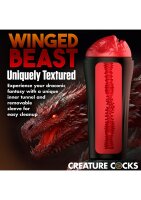 XR Brands Dragon Masturbator red