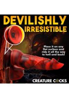 XR Brands Devil Demon Dildo red