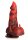 XR Brands Devil Demon Dildo red