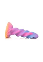 XR Brands Moon Rider unicorn dildo glows in the dark colorful