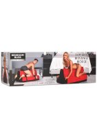 XR Brands Liebesbank rot, schwarz