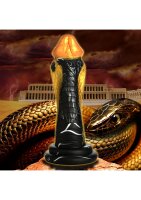 XR Brands Snake Dildo gold