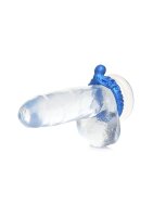 XR Brands Poseidons Octo penis ring made of silicone blue