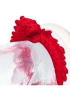 XR Brands Rise of the Dragon silicone cock ring red
