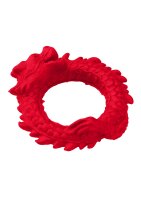 XR Brands Rise of the Dragon silicone cock ring red