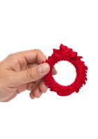 XR Brands Rise of the Dragon silicone cock ring red