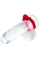 XR Brands Rise of the Dragon silicone cock ring red