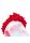 XR Brands Rise of the Dragon silicone cock ring red