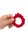 XR Brands Rise of the Dragon silicone cock ring red