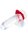 XR Brands Rise of the Dragon silicone cock ring red