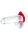 XR Brands Rise of the Dragon silicone cock ring red