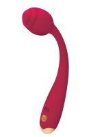 Sectret Kisses rosebud G-spot vibrator red