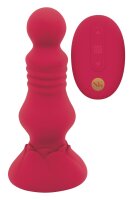 Sectret kisses rosebud anal plug red 4.1 cm