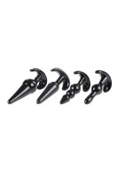 Selopa Analplug Einf&uuml;hrungsset schwarz