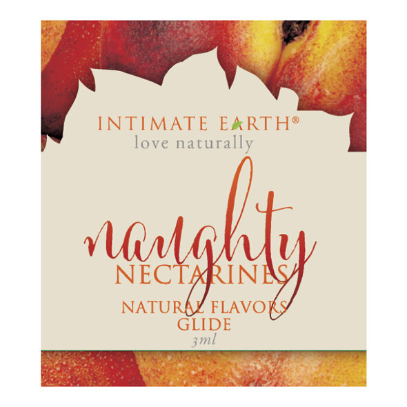 Intimate Earth Naughty Nat&uuml;rliches Aroma Gleidgel Nektarine 3 ml