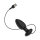 Nexus Tornado Butt Plug Medium Black 3,98 cm