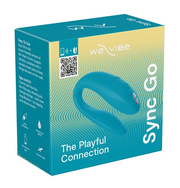 WE-VIBE Sync Go Paarvibrator t&uuml;rkis