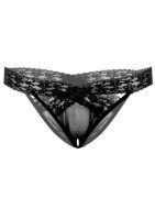 Alessandra crotchless panty Black S/M