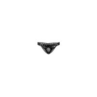 Alessandra crotchless panty Black S/M