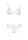 Be Mine Bra and Panty Set  White S/M - L/XL