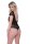 Floral Lace and Mesh Teddy  Black S/M - L/XL