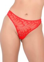 Hiphugger with ruched back Red S/M - XL/XXL