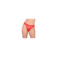 Hiphugger with ruched back Red S/M - XL/XXL