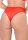 Hiphugger with ruched back Red S/M - XL/XXL