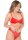 Hiphugger with ruched back Red S/M - XL/XXL