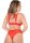 Hiphugger with ruched back Red S/M - XL/XXL