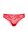 Hiphugger with ruched back Red S/M - XL/XXL